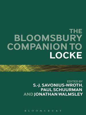 cover image of The Bloomsbury Companion to Locke